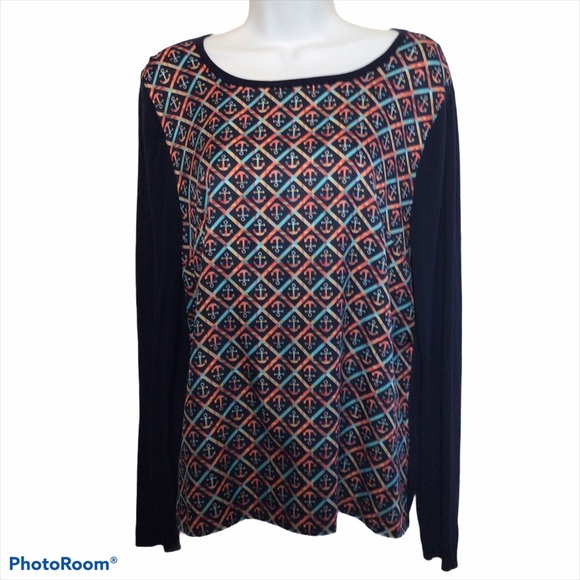 Talbots Lightweight “Anchors” Sweater Size M - Picture 8 of 8